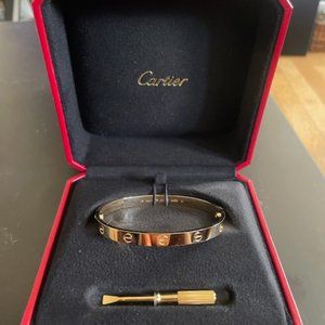 CARTIER Love Bracelet SIZE 19